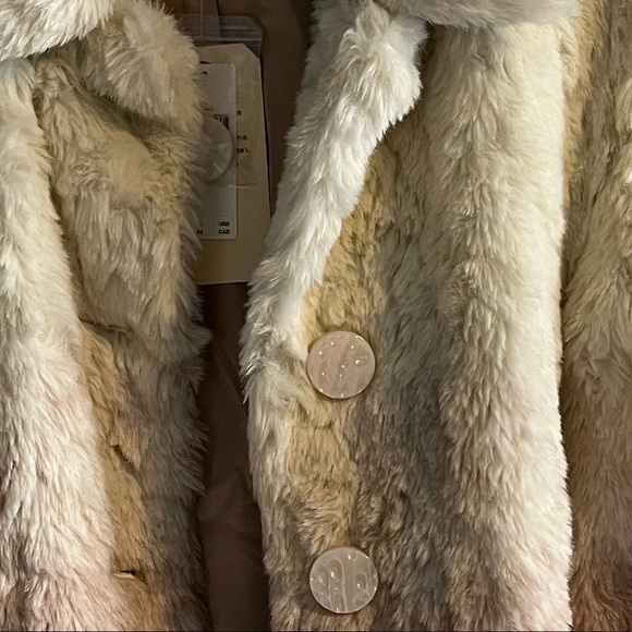 Anthropology faux fur jacket - Picture 3 of 5